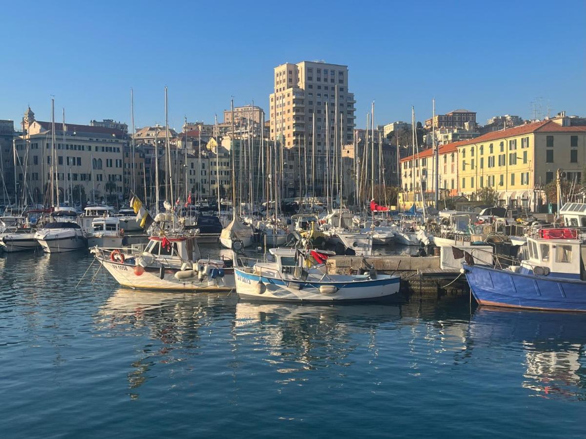 Ferienwohnung Il Nido Di Giraben Savona Exterior foto